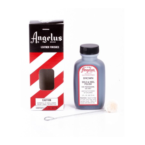 Angelus Sole and Heel Polish 3 fl oz (88.7ml) Brown