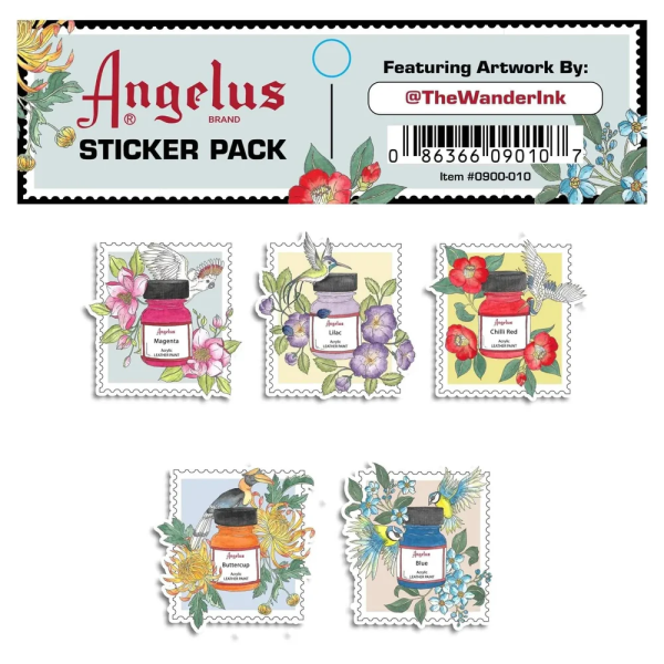 Angelus Sticker Pack - Art by The Wander Ink...