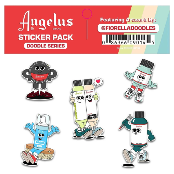 Angelus Sticker Pack - Art by Floriella Doodles...