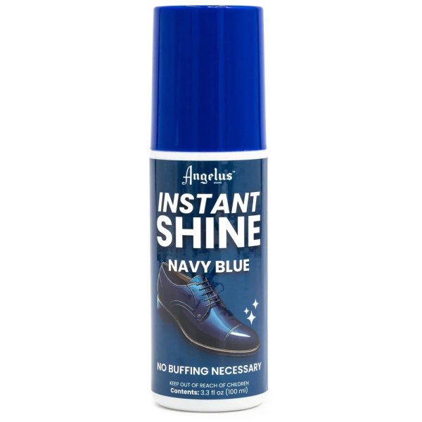 Angelus Instant Shine Navy Blue. 3.3oz/98ml