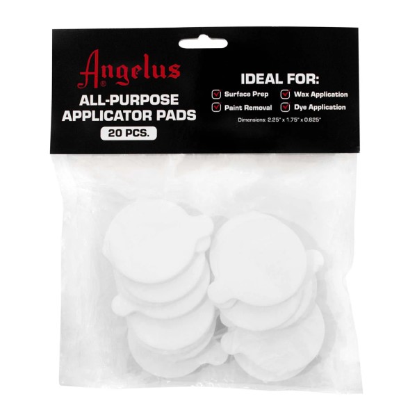 Angelus All Purpose Applicator Pads Pack of 20