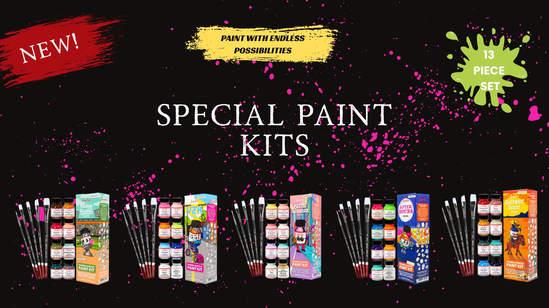 Angelus Special Paint Kits