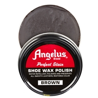 Angelus Perfect Stain Wax Shoe Polish Brown