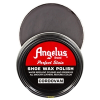 Angelus Perfect Stain Wax Shoe Polish 60ml Cordovan