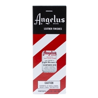 Angelus Leather Dye, 3 fl oz/89ml Bottle. 022 Light Brown A