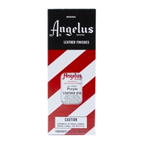 Angelus Leather Dye, 3 fl oz/89ml Bottle. 047 Purple