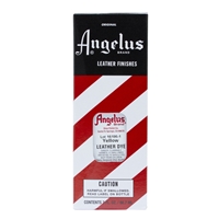 Angelus Leather Dye, 3 fl oz/89ml Bottle. 075 Yellow