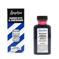 Angelus Suede Dye and Dressing, 3 fl oz/89ml Bottle. Winetone