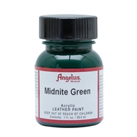 Angelus Acrylic Leather Paint Midnight Green 052