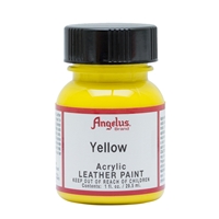 Angelus Acrylic Leather Paint Yellow 075
