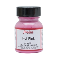 Angelus Acrylic Leather Paint Hot Pink 186