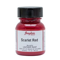 Angelus Acrylic Leather Paint Scarlet Red 190