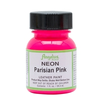Angelus Neon Acrylic Leather Paint Parisian Pink 123