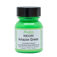 Angelus Neon Acrylic Leather Paint Amazon Green 125