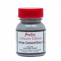 Angelus Collection Edition Acrylic Leather Paint 1 fl oz/30ml White cement 4 314