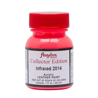Angelus Collection Edition Acrylic Leather Paint 1 fl oz/30ml Infra Red 2014 346