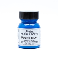 Angelus Pearlescent Acrylic Leather Paint Pacific Blue