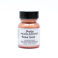 Angelus Pearlescent Acrylic Leather Paint Rose Gold