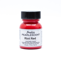 Angelus Pearlescent Acrylic Leather Paint Riot Red