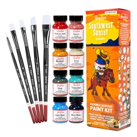 Angelus Leather Acrylic Paint Basics Kit