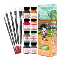 Angelus Leather Acrylic Paint Basics Kit