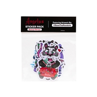 Angelus Sticker Pack - Animal Series by SavethePanduhs (pack of 5 stickers)