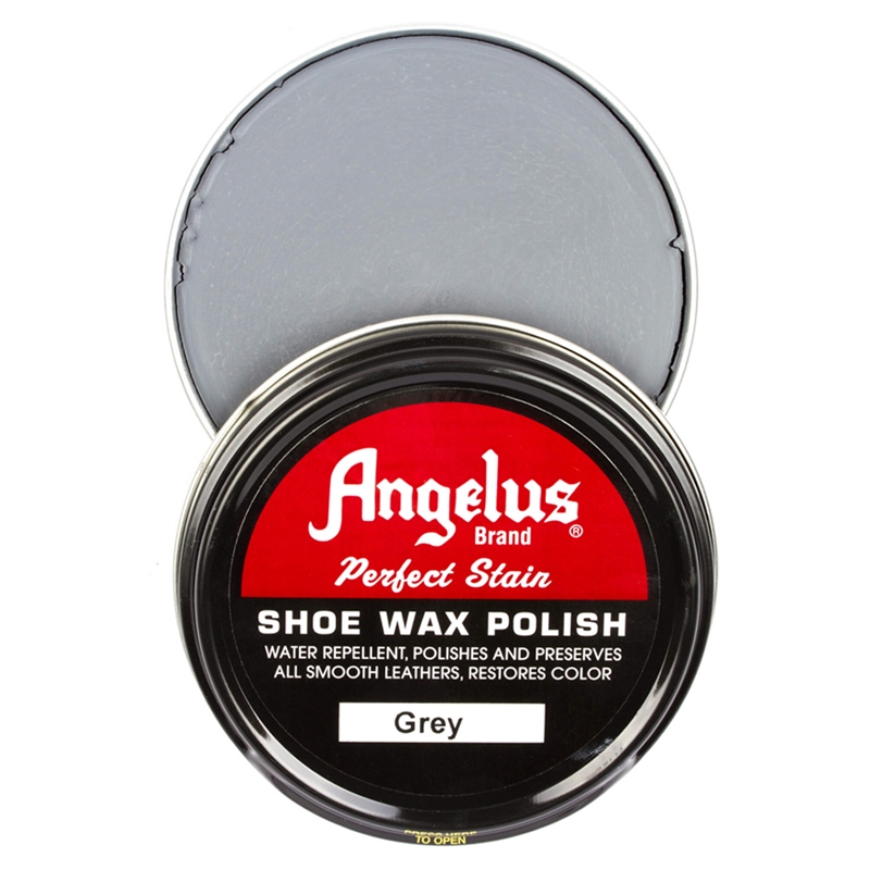 Angelus Perfect Stain Wax Shoe Polish 60ml Grey