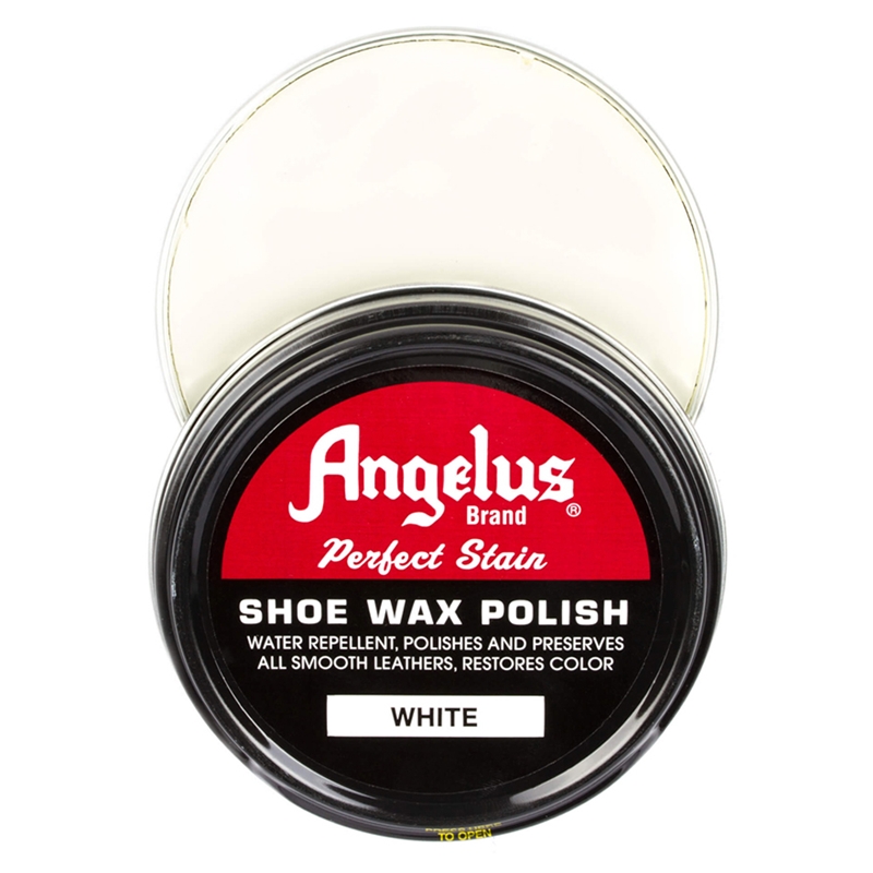 Angelus Perfect Stain Wax Shoe Polish 60ml White