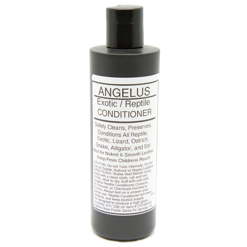 Angelus Reptile & Exotic Skin Cleaner & Conditioner 8 oz Pump Action Aerosol