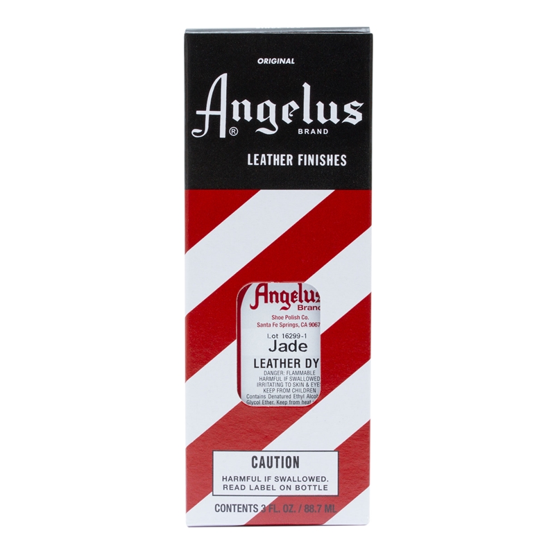 Angelus Leather Dye, 3 fl oz/89ml Bottle. 173 Jade