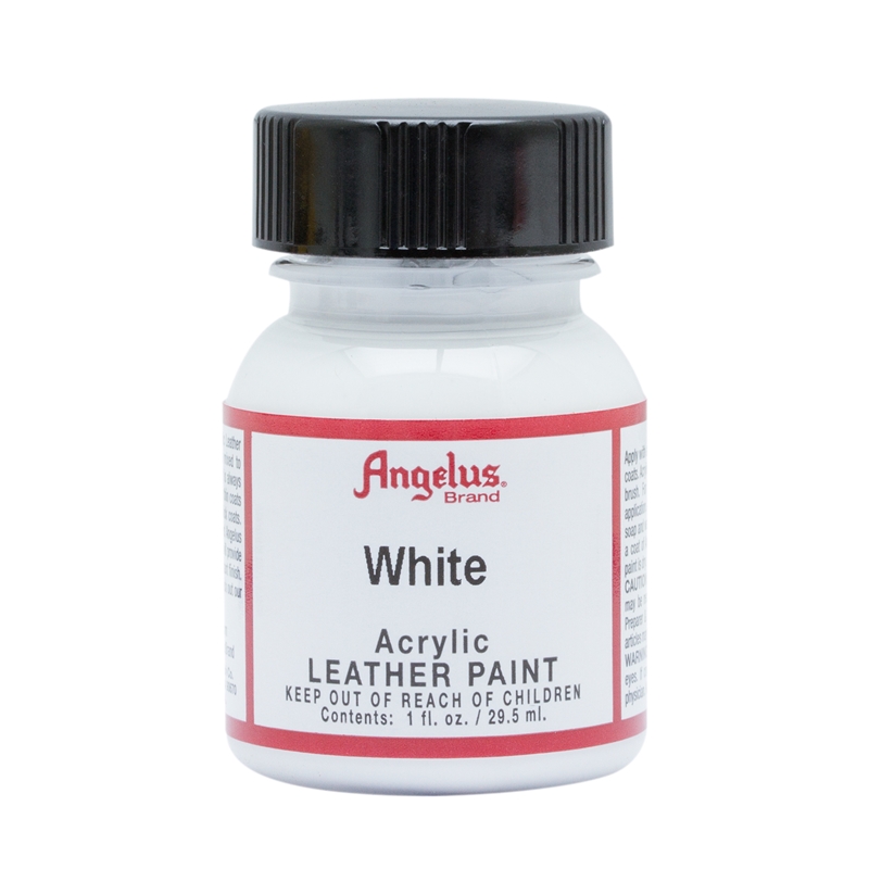 Angelus Acrylic Leather Paint White 005