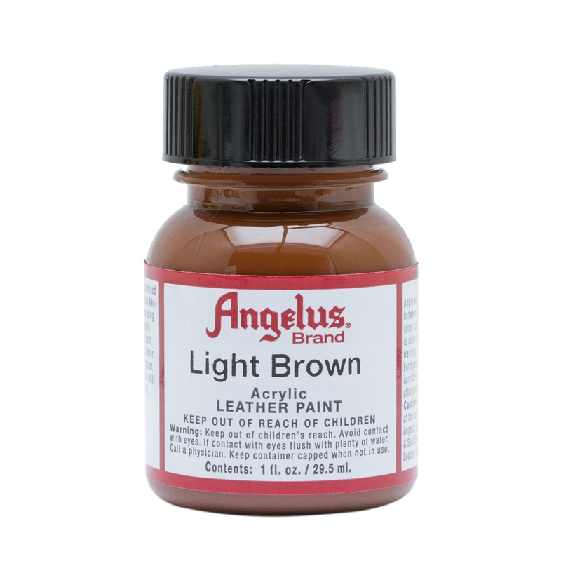 Angelus Acrylic Leather Paint Light Brown 021