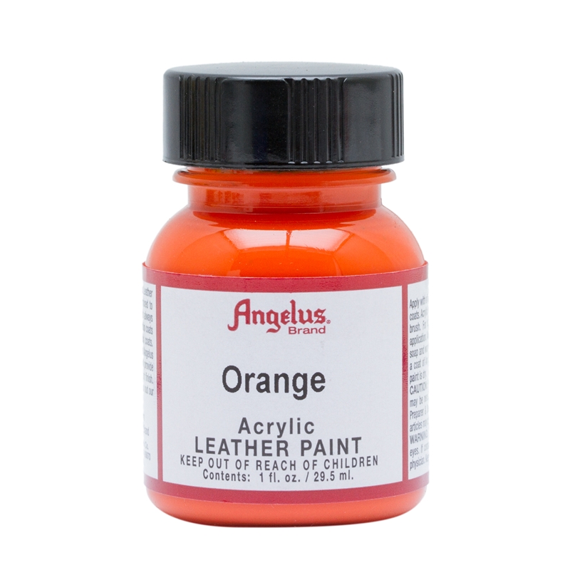 Angelus Acrylic Leather Paint Orange 024