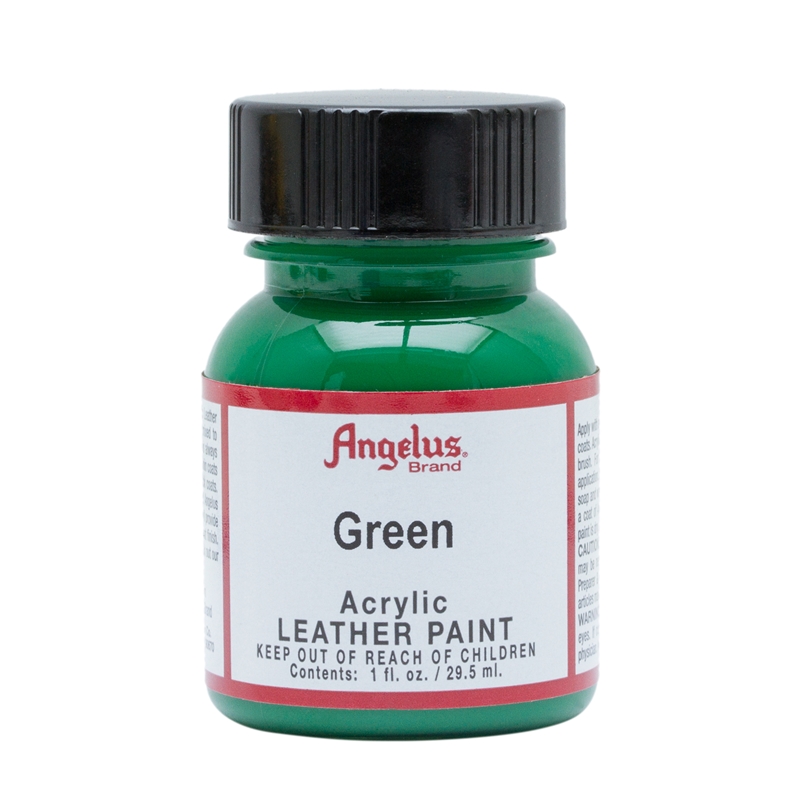 Angelus Acrylic Leather Paint Green 050