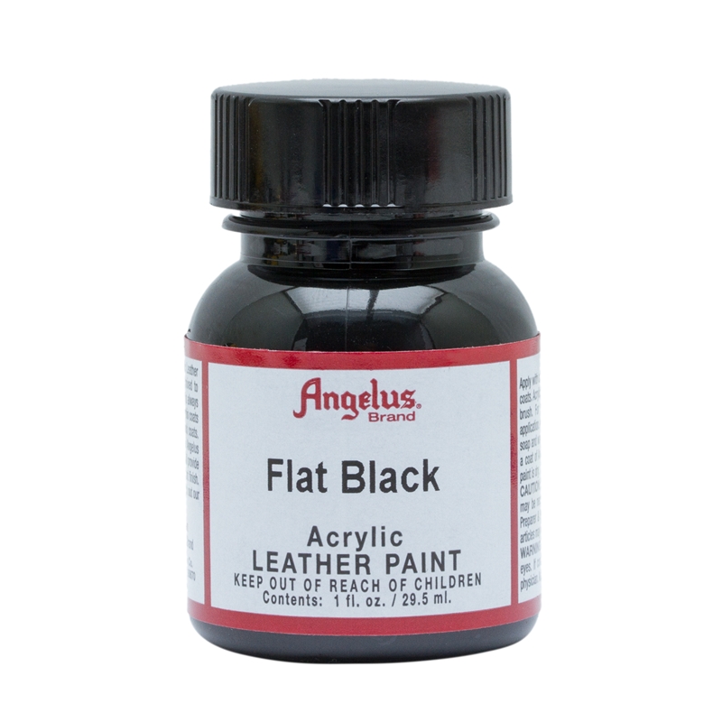 Angelus Acrylic Leather Paint Flat Black 101