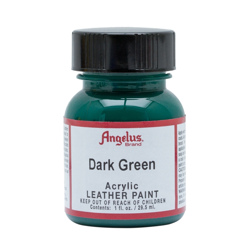 Angelus Acrylic Leather Paint Dark Green 171