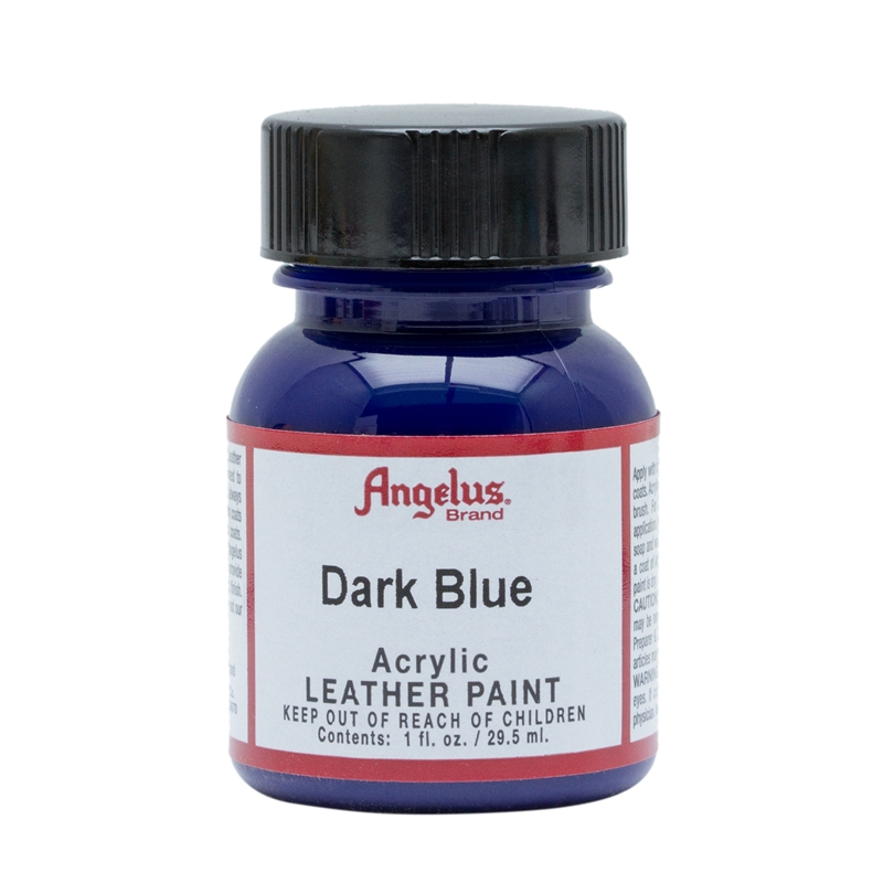 Angelus Acrylic Leather Paint Dark Blue 179
