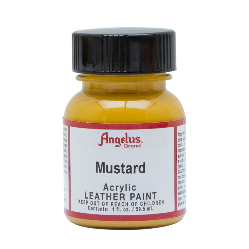 Angelus Acrylic Leather Paint Mustard 196