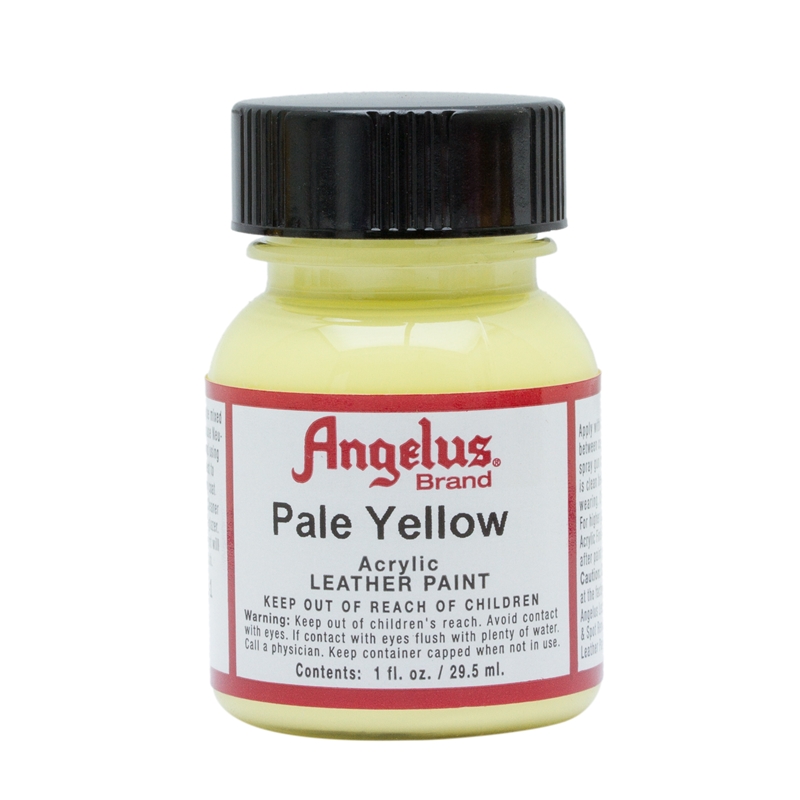 Angelus Acrylic Leather Paint Pale Yellow 197