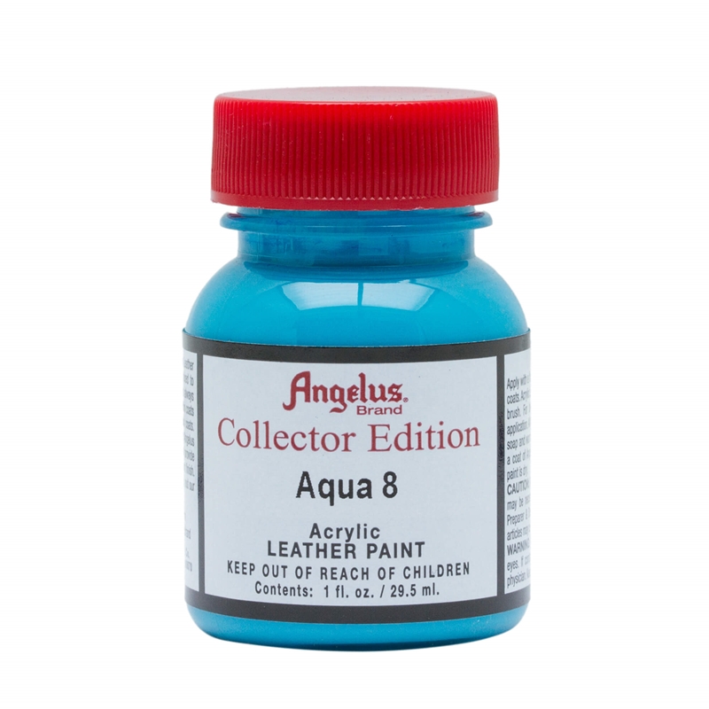 Angelus Collection Edition Acrylic Leather Paint 1 fl oz/30ml Aqua 8 310