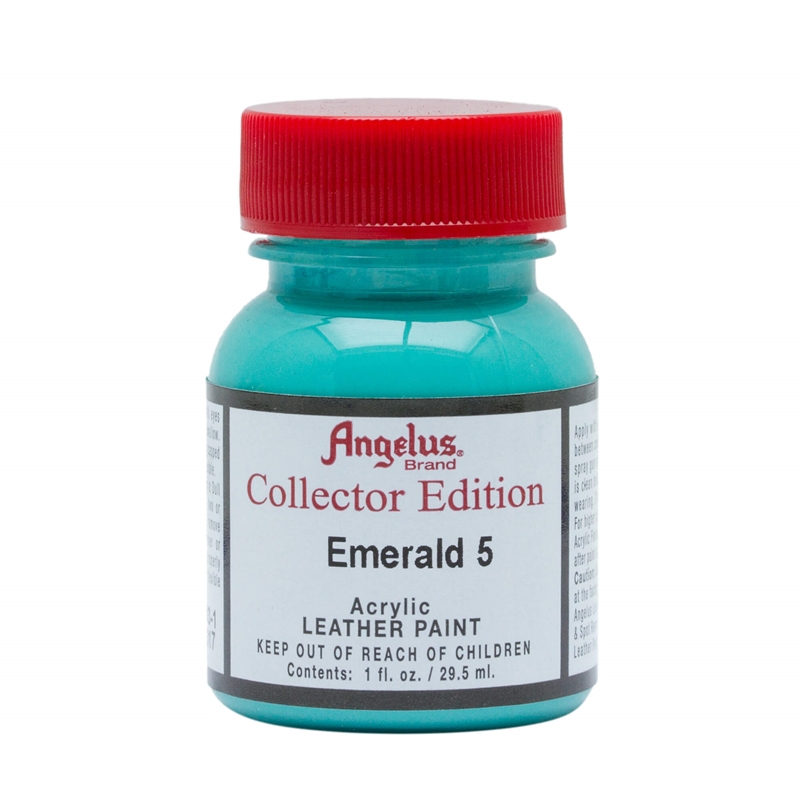 Angelus Collection Edition Acrylic Leather Paint 1 fl oz/30ml Emerald 5 317