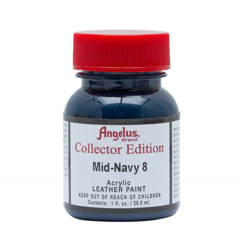 Angelus Collection Edition Acrylic Leather Paint 1 fl oz/30ml Mid-Navy 8 323