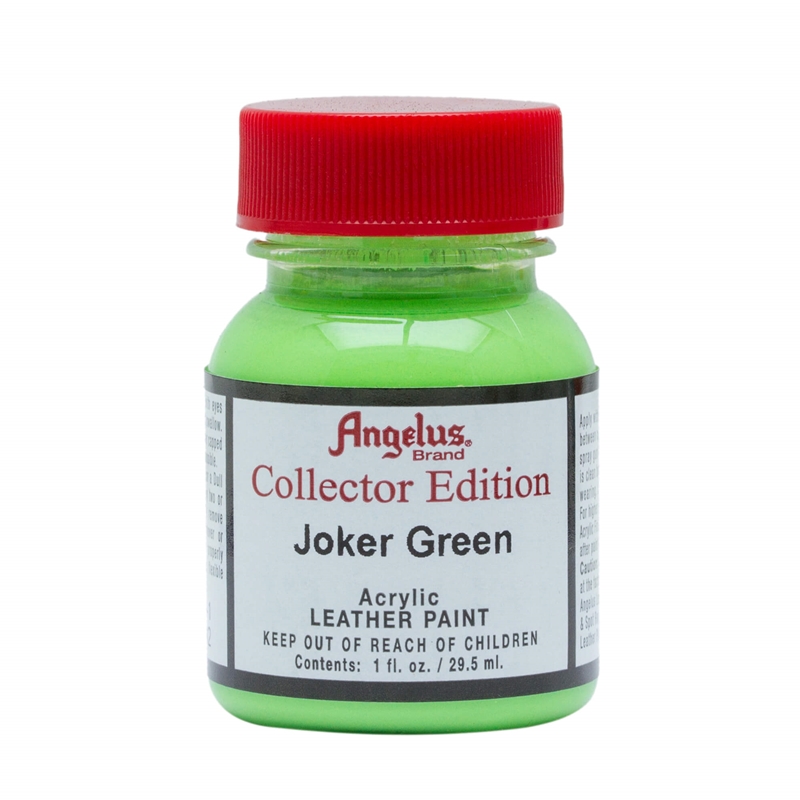 Angelus Collection Edition Acrylic Leather Paint 1 fl oz/30ml Joker Green 342