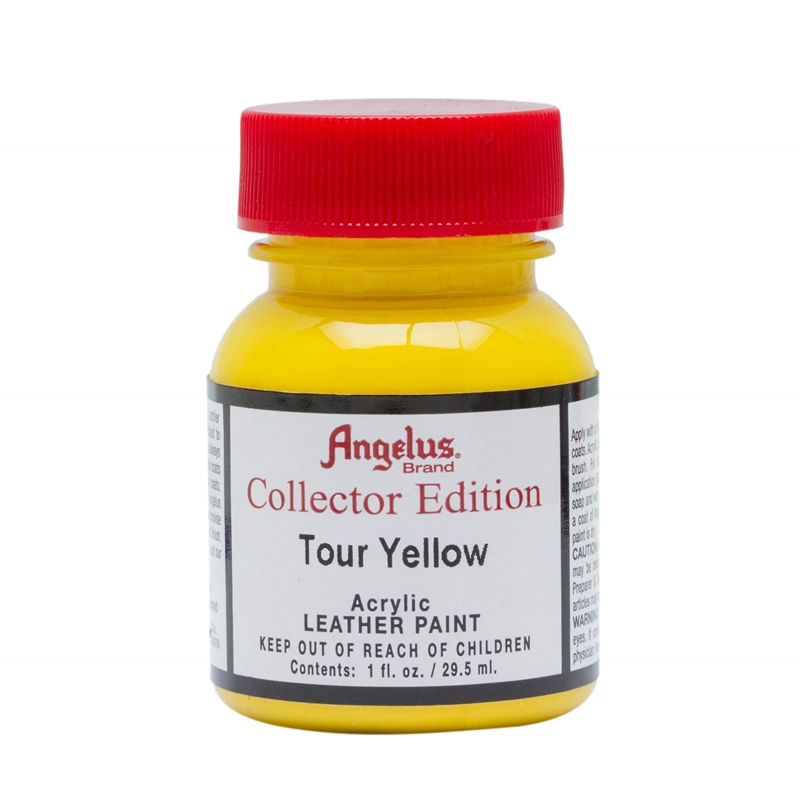 Angelus Collection Edition Acrylic Leather Paint 1 fl oz/30ml Tour Yellow 343