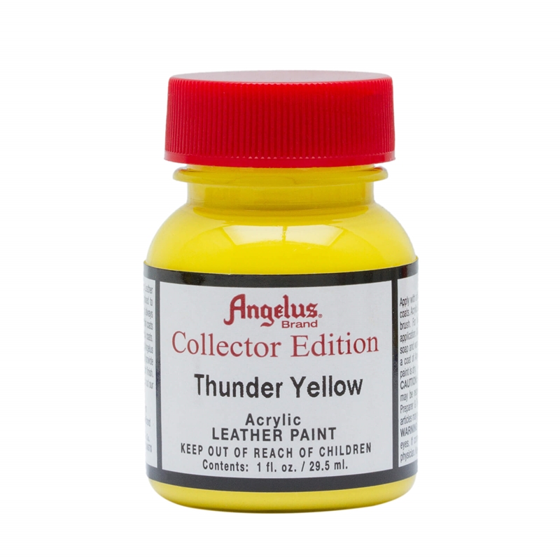 Angelus Collection Edition Acrylic Leather Paint 1 fl oz/30mlThunder Yellow 344