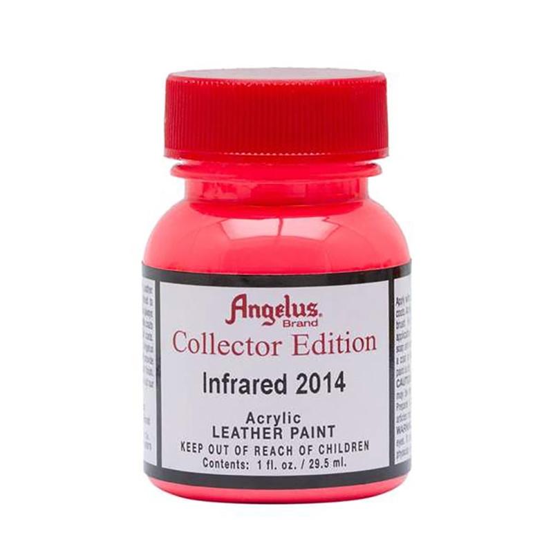 Angelus Collection Edition Acrylic Leather Paint 1 fl oz/30ml Infra Red 2014 346