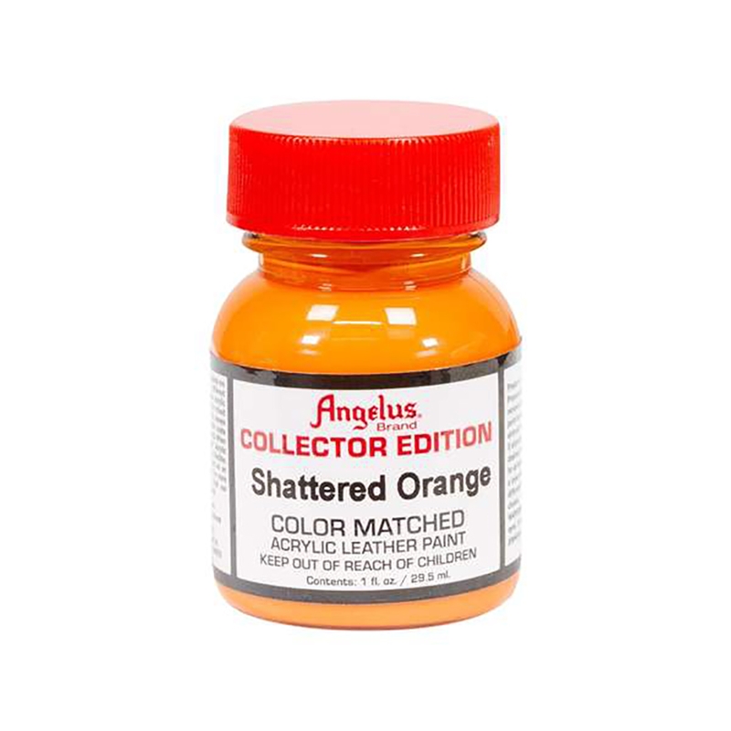 Angelus Collection Edition Acrylic Leather Paint 1 fl oz/30ml Shattered Orange 349