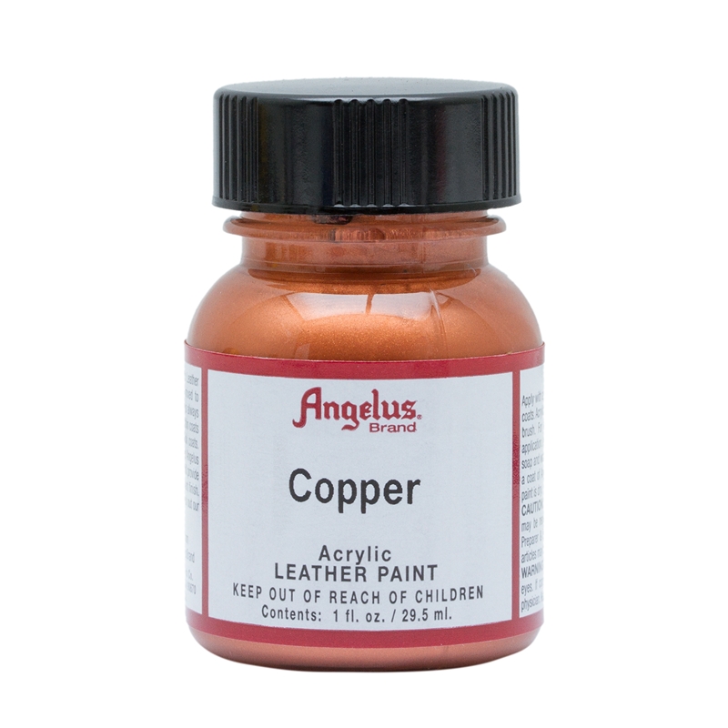 Angelus Metallic Acrylic Leather Paint Copper 141