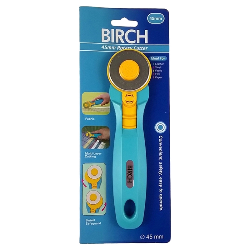 Birch 45mm Rotary Cutter with Stainless Steel Blade