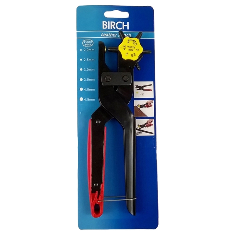 Birch Punch Pliers with Rotating Head